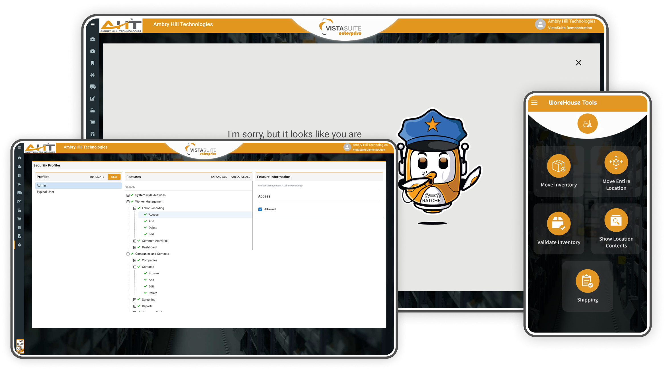 Role-Based Security and User Permissions Features
